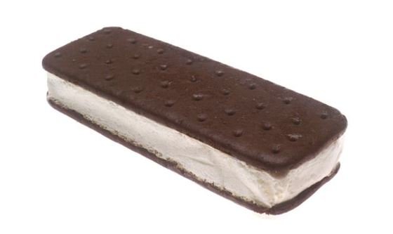 Sándwich helado fácil y rápido