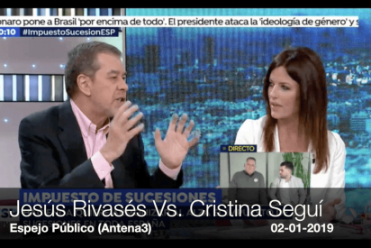 Bronca por las herencias y los impuestos en pleno plat&oacute; de Antena3