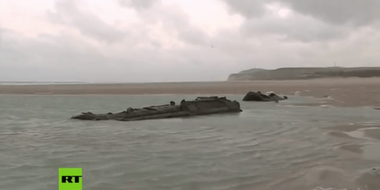 Restos de submarino, imagen de archivo. 