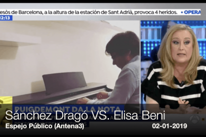 S&aacute;nchez Drag&oacute; apaleando a Elisa Beni para arrancar 2019