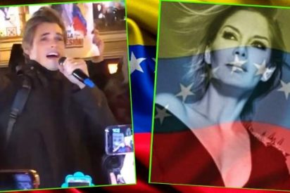 Carlos Baute e Ivonne Reyes lideran la lucha a favor de Juan Guaid&oacute; en Espa&ntilde;a