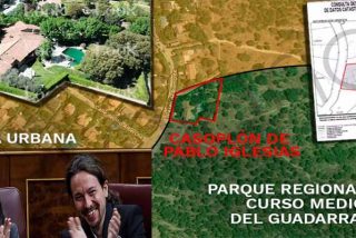 El casopl&oacute;n de Pablo Iglesias e Irene Montero es ilegal y est&aacute; construido en un parque natural protegido