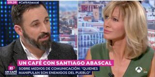 Abascal le recuerda a Griso algo que escuece mucho y consigue este careto de la presentadora