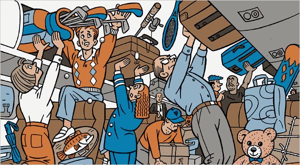 El vuelo de los "covidiotas"