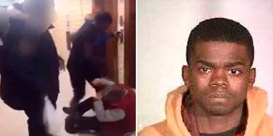 Un joven fue grabado mientras daba una paliza a un hombre de 62 años