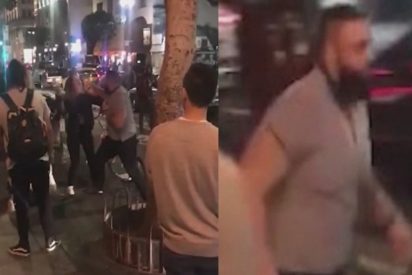 Golpea brutalmente a dos mujeres por defender a un vendedor de hot dogs en Los &Aacute;ngeles
