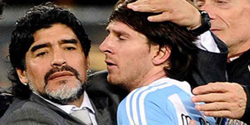 Maradona sobre Messi: "Lo quiero, pero no va a ser líder"
