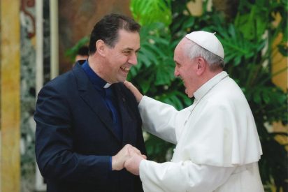 Francisco define a Don Bosco como &ldquo;portador sano" de la alegr&iacute;a del Evangelio