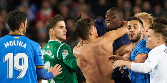 Sucia pelea en los cuartos de final de la Copa del Rey
