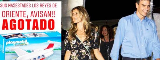 El Playmobil de S&aacute;nchez y su Falcon son el regalo estrella de Reyes en Twitter