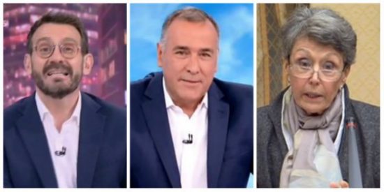 Marc Sala, Xabier Fortes y Rosa María Mateo.