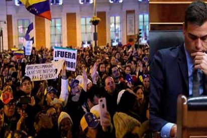 Los venezolanos a S&aacute;nchez: &ldquo;Espa&ntilde;a tiene que dar un paso al frente contra la dictadura chavista&rdquo;
