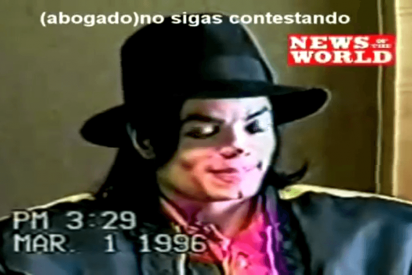 Interrogatorio in&eacute;dito a Michael Jackson: "No me blanqueo la piel. No soy gay"