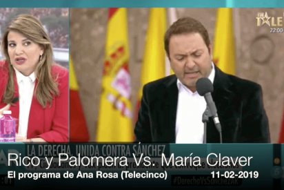 Rico y Palomera se abalanzan contra Mar&iacute;a Claver como si fueran "&iexcl;la Santa Inquisici&oacute;n!"