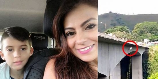 La madre que se lanza con su hijo por un puente agobiada por un prestamo 'gota a gota'