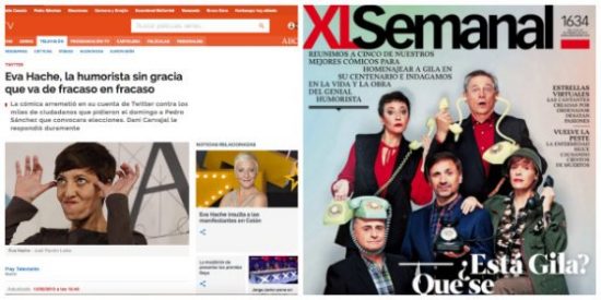 ABC le toma el pelo a sus lectores con un mal chiste: de llamar fracasada a Eva Hache a darle un baboso masaje