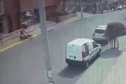 Accidente en el que un motorista pierde la vida en Bogot&aacute;.