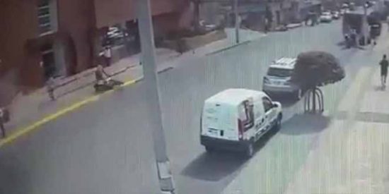 Accidente en el que un motorista pierde la vida en Bogot&aacute;.