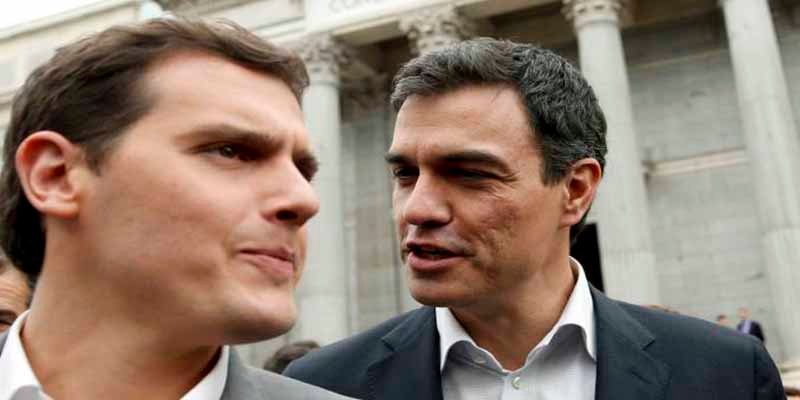 Albert Rivera increpa a Pedro S&aacute;nchez: "&iquest;Indultar&aacute; a los l&iacute;deres del proc&eacute;s?"