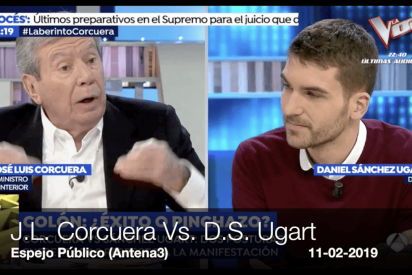 Corcuera le mete una paliza dial&eacute;ctica a S&aacute;nchez Ugart