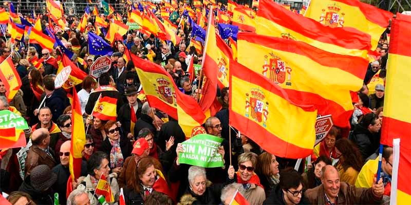 &iexcl;Manipulaci&oacute;n!: El Gobierno S&aacute;nchez esconde las im&aacute;genes a&eacute;reas del 10-F grabadas por la Polic&iacute;a