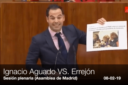 "El chavismo de Errej&oacute;n ya ha arruinado Venezuela, &iexcl;no permitiremos que arruine Madrid!"
