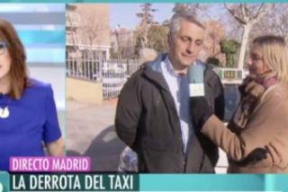 El brutal mosqueo de Ana Rosa con el portavoz del Taxi: "&iexcl;Esto ya es muy fuerte!"