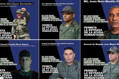 "Soldado escucha": La campa&ntilde;a de Juan Guaid&oacute; para los militares venezolanos