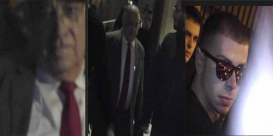 El embajador de Maduro en Madrid Mario Isea en las Carlos III