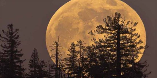 Superluna: esta es la impresionante 'Luna de Nieve' que se ver&aacute; este martes