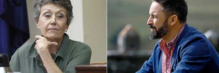 Abascal no se guarda nada a la hora de soltar bilis contra Rosa Mar&iacute;a Mateo: "TVE funciona ya como una m&aacute;quina de propaganda de guerra del comunismo podemita"