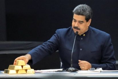 Saqueo chavista: el dictador Nicol&aacute;s Maduro extrajo 8 toneladas de oro del Banco Central de Venezuela
