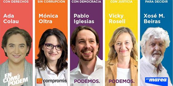 Los 'enanos' de Pablo Iglesias: Las confluencias de Podemos se rompen en Galicia y Valencia