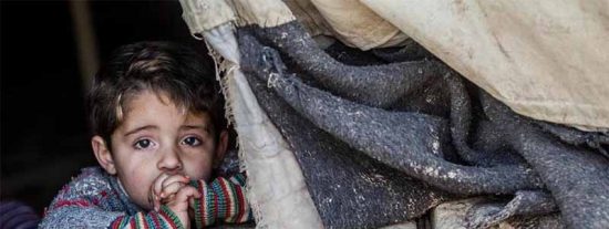 M&aacute;s de 30 ni&ntilde;os mueren de fr&iacute;o en un campo de refugiados en Siria