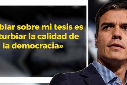 El 'okupa' Pedro S&aacute;nchez tambi&eacute;n plagi&oacute; en 'su' tesis un informe de la Oficina Econ&oacute;mica de Zapatero de 2010