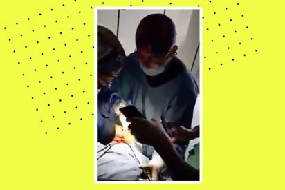 V&iacute;deo: Cirujanos operan alumbrados con la luz de los m&oacute;viles tras apag&oacute;n en Hospital de Tabasco