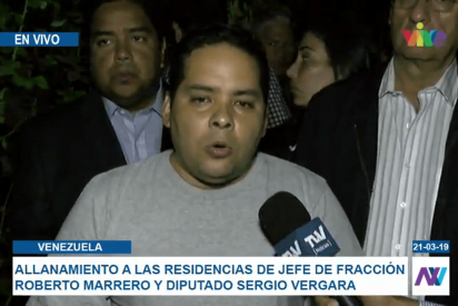 El diputado venezolano Sergio Vergara explica como fue detenido por el régimen chavista
