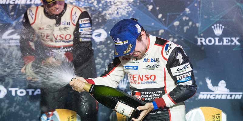 Fernando Alonso y su Toyota ganan las 1.000 Millas de Sebring