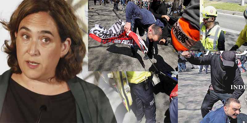 El miserable comentario de Ada Colau sobre las agresiones indepes a VOX: "es lo que estaban buscando"