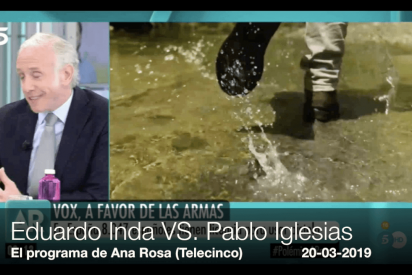 "A Pablo Iglesias le sale todo gratis, ¡el machismo y las salvajadas!"
