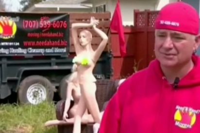 La curiosa venganza de este hombre en California al que sus vecinos obligaron a reducir su cerca