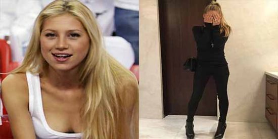 El bikinazo de Anna Kournikova que estremeci&oacute; Instagram por su extrema delgadez