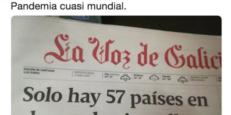 Cachondeo y merecido con este titular de 'La Voz de Galicia' sobre los gallegos
