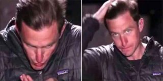 Un corresponsal de guerra se peina con su propia saliva y se desatan los memes que ignoran la realidad