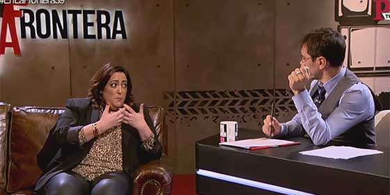 La descontrolada esbirra de Roures 'obliga' a un acojonado Monedero a dar la cara por Garc&iacute;a Ferreras: "Dudo que &eacute;l est&eacute; metido en eso, de coraz&oacute;n"