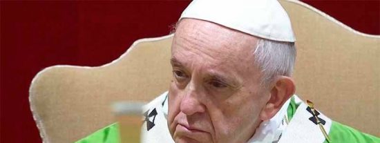 El papa Francisco vuelve a despreciar a Espa&ntilde;a: 'Ir&eacute;, si sigo vivo'