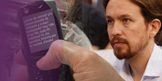 El indecente gui&ntilde;o de Iglesias a Villarejo para hacerse el ciego con todos los actos del 11-M