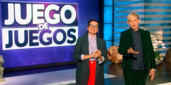 Ellen DeGeneres y Silvia Abril, por fin juntas en el programa de la estadounidense (VÍDEO)