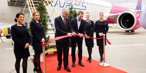 Wizz Air recibe su primer Airbus A321neo