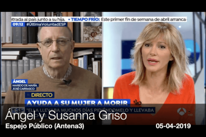 La chorrada de Griso con el se&ntilde;or que ayud&oacute; a morir a su esposa se lleva su merecido: "Me la trae al pairo"